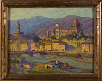 OLIVER JUDSON View of Florence * Church Interior.